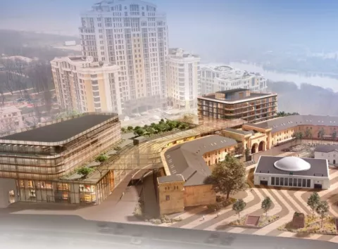 У центрі Києва планують звести новий торговельний центр біля метро «Арсенальна»