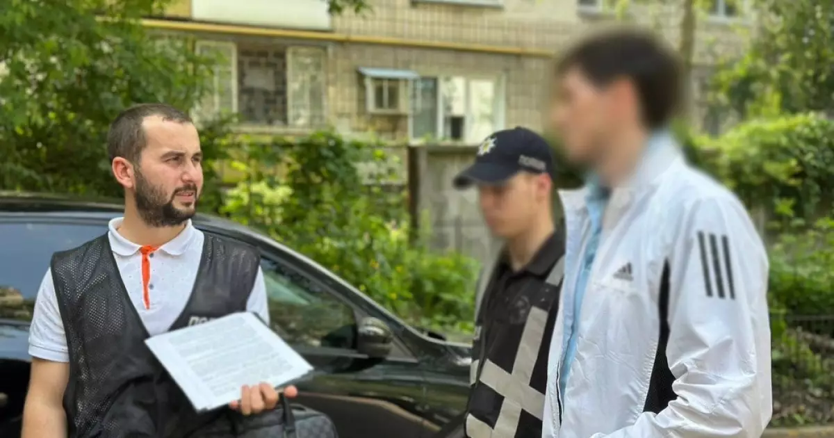 Затримано диверсанта в Києві: спалив авто за наказом ФСБ