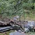 Небезпека з неба: у Києві знайдено два ворожі БпЛА в лісосмузі
