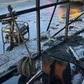 Генератор став причиною великої пожежі у Києві: на Воскресенці згорів шиномонтаж (ФОТО)