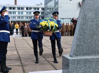 На ЧАЕС відкрили меморіал загиблим нацгвардійцям і працівникам станції