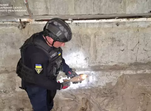 У Київському дитсадку знайдено міну Другої світової