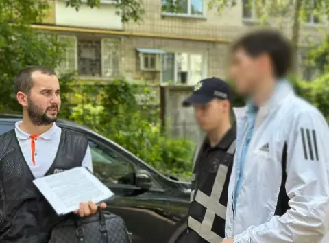 Затримано диверсанта в Києві: спалив авто за наказом ФСБ